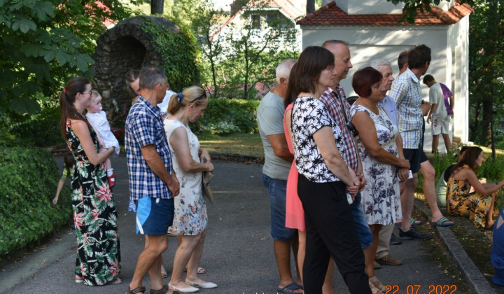 Hodová omša v kaplnke Márie Magdalény 22. 07.022 